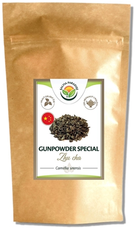 Salvia Paradise Gunpowder special – Zhu Cha zelený čaj
