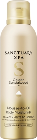 Sanctuary Spa Golden Sandalwood pflegende Öl Creme zum nähren und Feuchtigkeit spenden