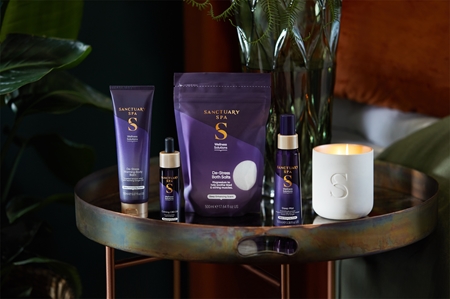 Sanctuary Spa Wellness Bath Salts with soothing effect