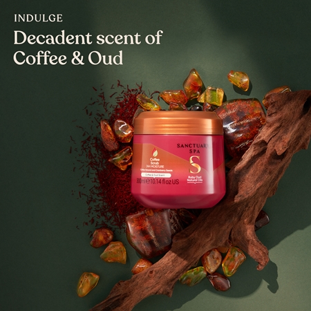 Sanctuary Spa Ruby Oud kavin piling za telo