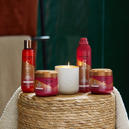 Sanctuary Spa Ruby Oud huile douche traitante effet nourrissant