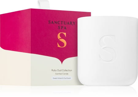 Sanctuary Spa Ruby Oud vonná svíčka