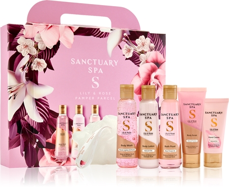 Sanctuary Spa Lily & Rose Rese-set för kropp