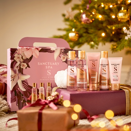 Sanctuary Spa Lily & Rose Rese-set för kropp