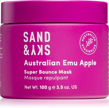 Sand & Sky Australian Emu Apple Super Bounce Mask hydratační a rozjasňující maska na obličej