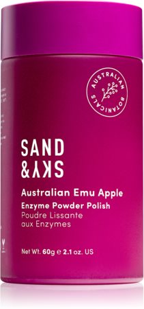 Sand & Sky Australian Emu Apple Enzyme Powder Polish enzimatikus peeling az élénk és kisimított arcbőrért