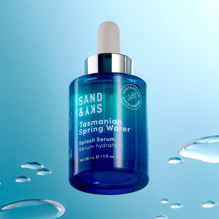 Sand Sky Tasmanian Spring Water Splash Serum intensely hydrating