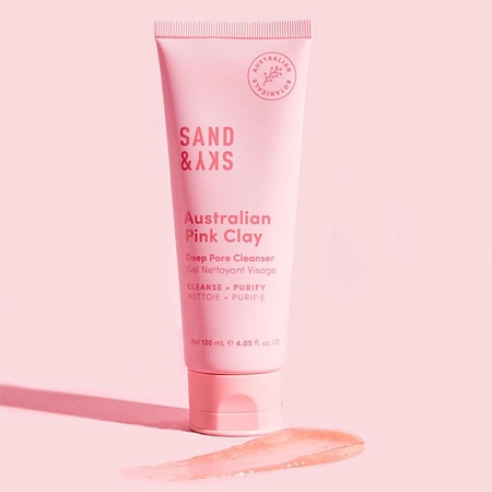Sand & Sky Australian Pink Clay Deep Pore Cleanser čisticí a odličovací gel s detoxikačním účinkem
