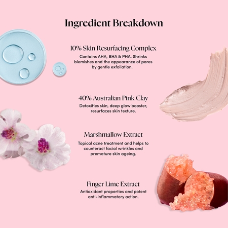 Sand & Sky Australian Emu Apple Resurfacing Mask maschera lisciante per rigenerare la superficie della pelle
