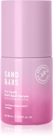 Sand & Sky The Essentials Pro Youth Dark Spot Serum Sérum de alisamento para manchas de pigmentação e rugas
