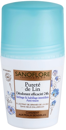 Sanoflore Déodorant déodorant roll-on sans aluminium 24h