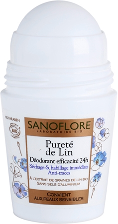 Sanoflore Déodorant déodorant roll-on sans aluminium 24h