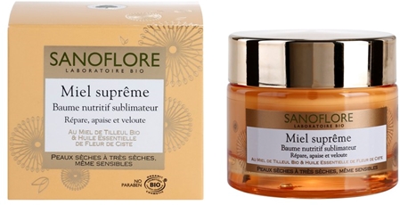 Sanoflore Miel Supreme Visage Nourishing Balm for Dry and Very Dry Skin