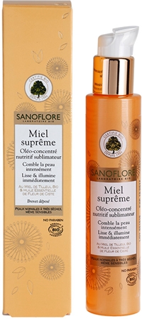 Sanoflore Miel Supreme Visage sérum nourrissant pour une peau lumineuse et lisse