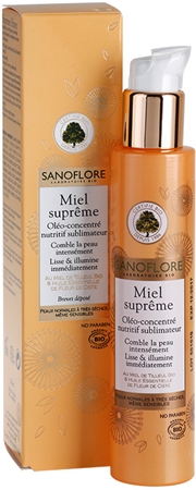 Sanoflore Miel Supreme Visage sérum nourrissant pour une peau lumineuse et lisse