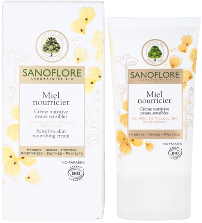 Sanoflore Visage поживний крем для чутливої шкіри