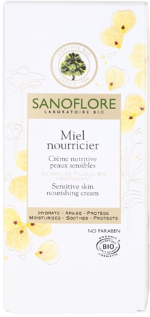 Sanoflore Visage поживний крем для чутливої шкіри