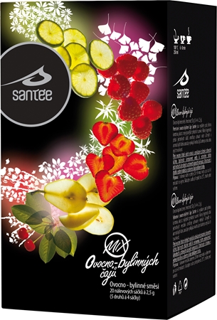 Santée Mix ovocno-bylinných čajů porcovaný čaj mix