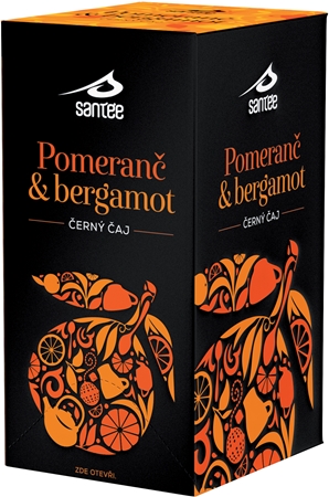 Santée Pomeranč & bergamot černý čaj
