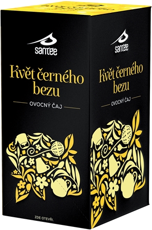 Santée Kvet bazy čiernej ovocný čaj