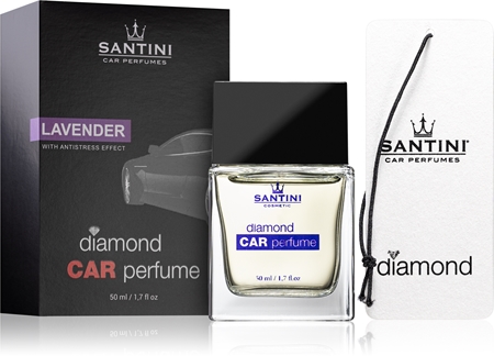 SANTINI Cosmetic Diamond Lavender luftfrisker til bil