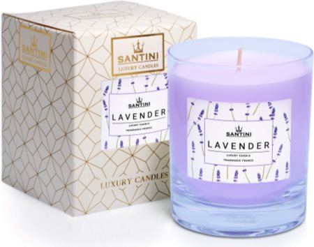 SANTINI Cosmetic Lavender vonná sviečka