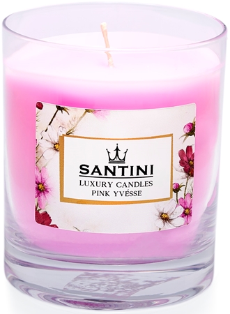 SANTINI Cosmetic Pink Yvésse ароматна свещ