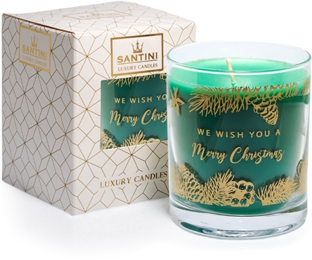 SANTINI Cosmetic Christmas Tree vonná svíčka