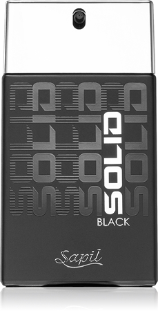 Sapil Solid Black Eau de Toilette für Herren