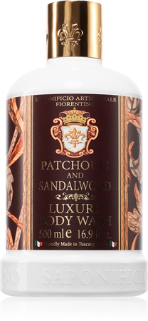 Saponificio Artigianale Fiorentino Patchouli and Sandalwood sprchový gel pro všechny typy pokožky