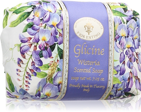 Saponificio Artigianale Fiorentino Wisteria Scented Soap přírodní tuhé mýdlo