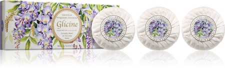 Saponificio Artigianale Fiorentino Wisteria Set sada tuhých mýdel