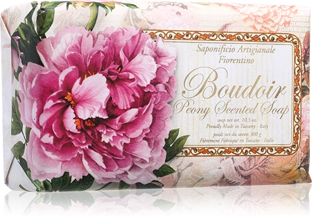 Saponificio Artigianale Fiorentino Boudoir Peony натуральне тверде мило
