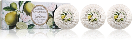Saponificio Artigianale Fiorentino Bergamot and Gardenia Set szilárdszappan-szett