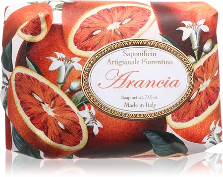 Saponificio Artigianale Fiorentino Orange Scented Soap Naturlig tvålbit