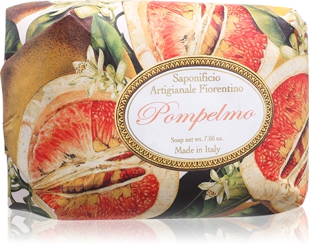Saponificio Artigianale Fiorentino Grapefruit Scented Soap přírodní tuhé mýdlo