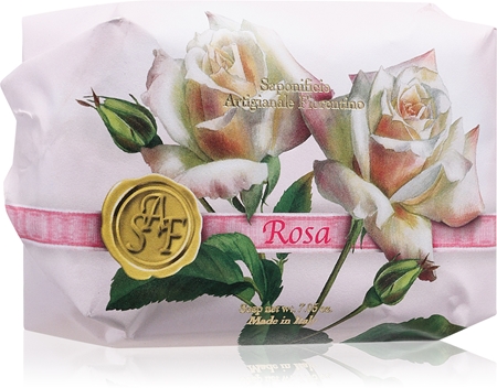 Saponificio Artigianale Fiorentino Rose Perfumed Soap Naturlig tvålbit