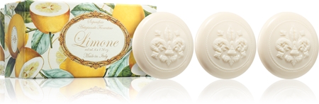 Saponificio Artigianale Fiorentino Lemon Set sada tuhých mýdel