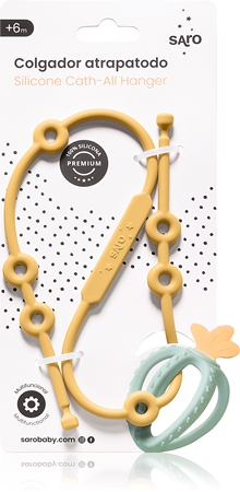 Saro Baby Silicone Catch-All Hanger silikonová šňůrka