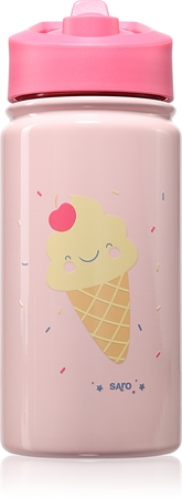 Saro Baby Thermos Bottle with Straw termoska s brčkem