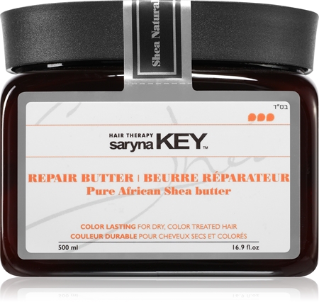 Saryna Key Pure African Shea Butter Color Lasting maska na vlasy s bambuckým máslem