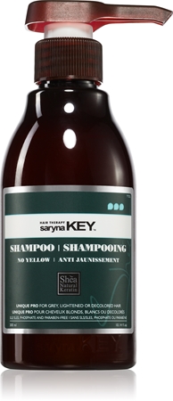 Saryna Key No Yellow šampon neutralizující žluté tóny s bambuckým máslem