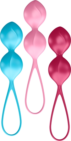 Satisfyer V BALLS DOUBLE SET haltères vaginaux