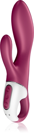 Satisfyer HEATED AFFAIR WARMING RABBIT vibrátor se stimulátorem klitorisu