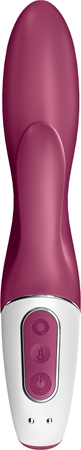 Satisfyer HEATED AFFAIR WARMING RABBIT vibromasseur muni d’un stimulateur clitoridien