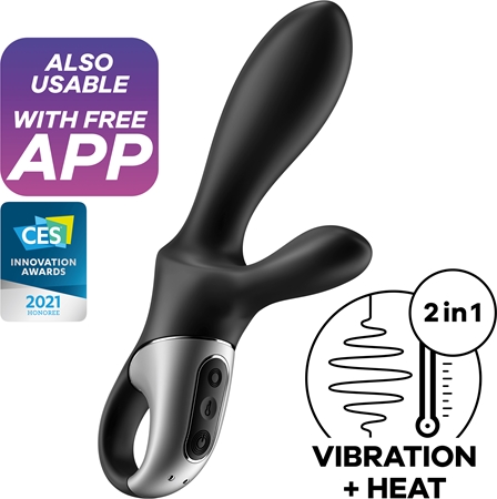 Satisfyer HEAT CLIMAX + vibrátor gátizgatóval