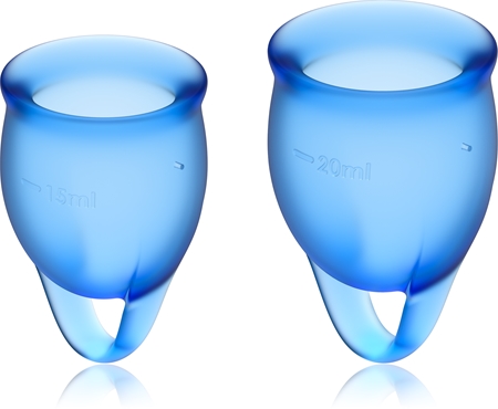 Satisfyer Feel Confident Menstrual Cup menstrual cup Dark blue