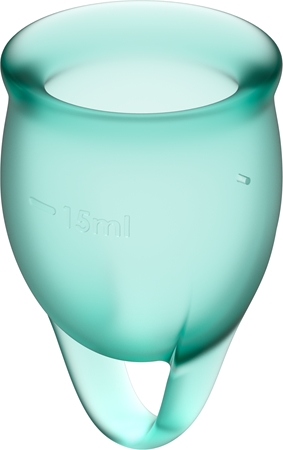 Satisfyer Feel Confident Menstrual Cup Coupe menstruelle Dark blue