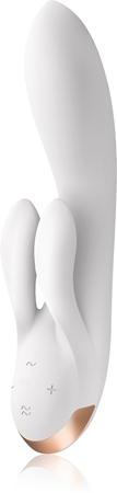 Satisfyer Double Flex vibrátor so stimulátorom klitorisu