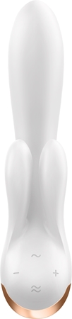 Satisfyer Double Flex вібратор зі стимулятором клітора